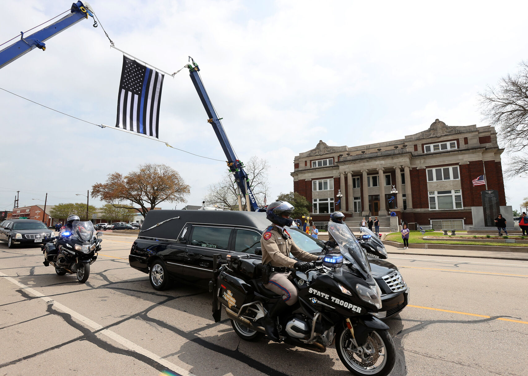 Texas State Trooper Funeral